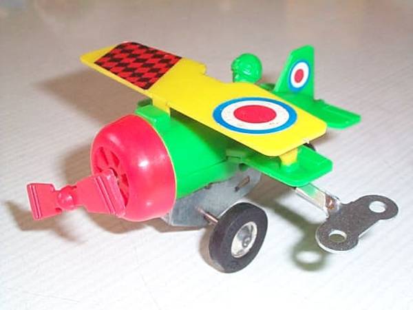 DＵＲＨＡＭ　【プロペラ飛行機(jī)、復(fù)葉機(jī)】金屬ゼンマイ 付き
