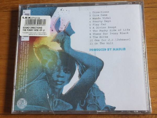  менять название MADLIB,cliff noble.oliver sain.jj johnson.david axelrod и т.п. select Sound Directions The Funky Side Of Life