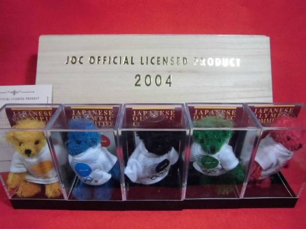 交換無料! Yahoo!オークション ミニチュア 2004年JOC公式ライセンス 即決 - 体長10cm以下
