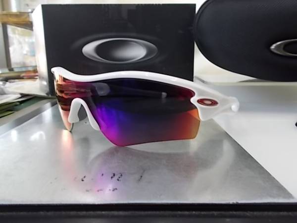 OakleyオークリーRadarPath 09-768 サングラスWhite×RedIridium OakleyオークリーRadarPath 09-768 サングラスWhite×RedIridium