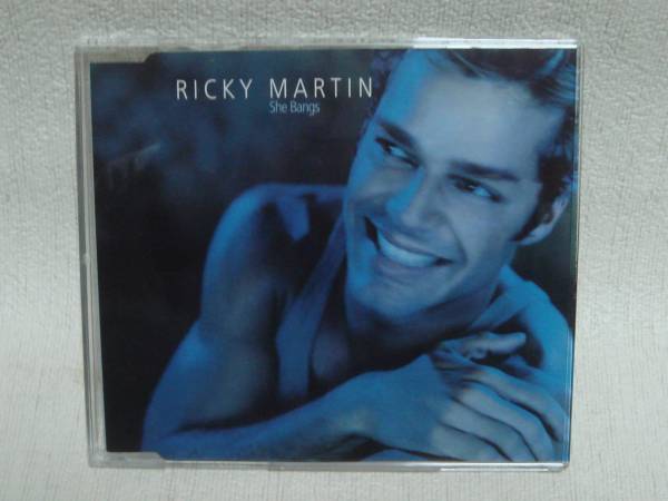 送料無料！即決！盤面良好！Ricky Martin/She Bangs