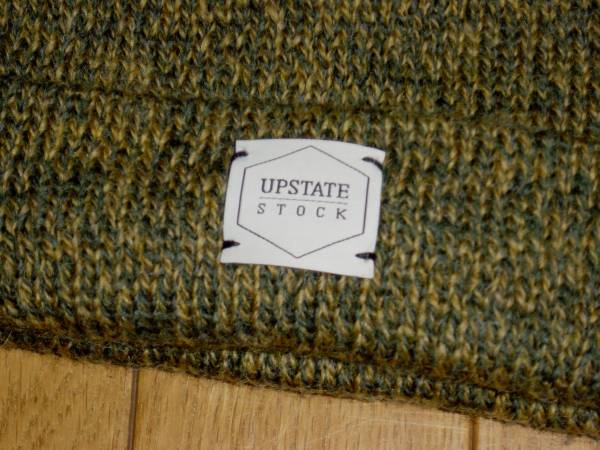 UP STATE STOCK BEANIE ビーニーキャップ 緑
