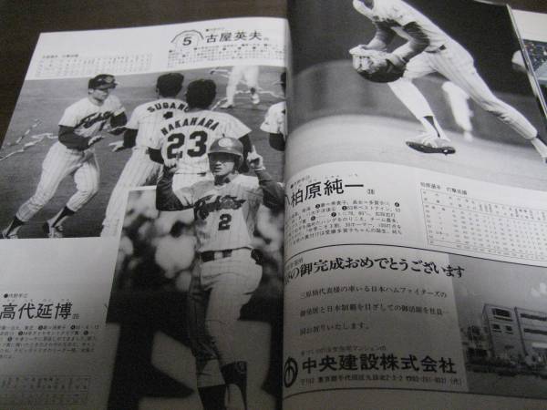 日本ハムファイターズガイドブック1980年
