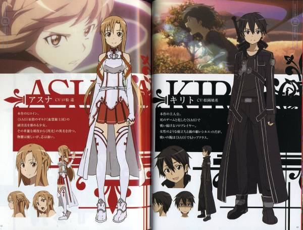  Sword Art online anime not for sale booklet SOA