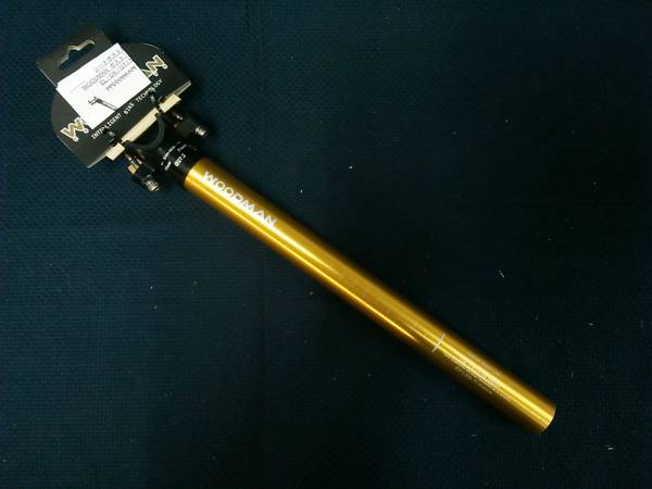 WOODMAN / Post SLプラス 長(zhǎng)さ350mm Φ27.2mm ゴールド
