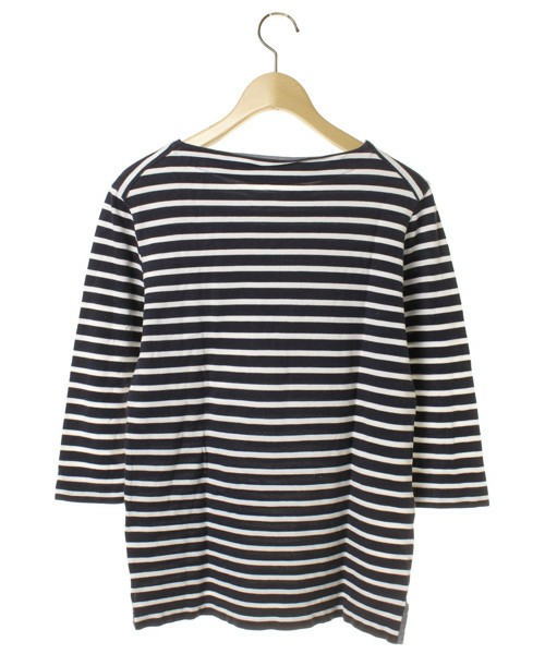 ☆EDIFICE/エディフィス ボーダー柄 7分袖Tシャツ/メンズ/46(M)