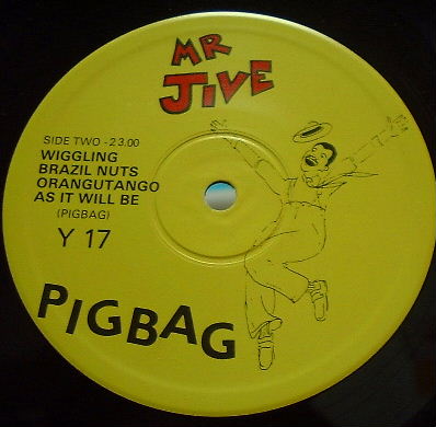 ３枚で送料無料【英Y Records】Pigpag/Dr Heckle And Mr Jive_画像2