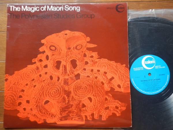 【LP】THE MAGIC OF MAORI SONG(XP5025ニュージーランドSALEMマオリNEW ZEALAND原住民魔術音楽)_画像1