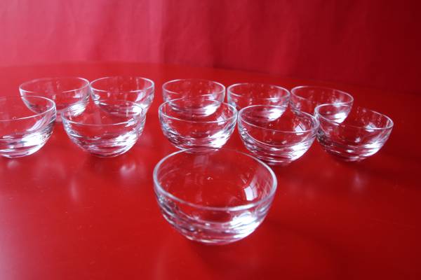 ◆ガラス製　小皿　8個セット　送料込み◆　H80_画像2