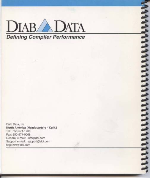 ■【DIAB DATA】Power Compiling Solutions　入門?概説書