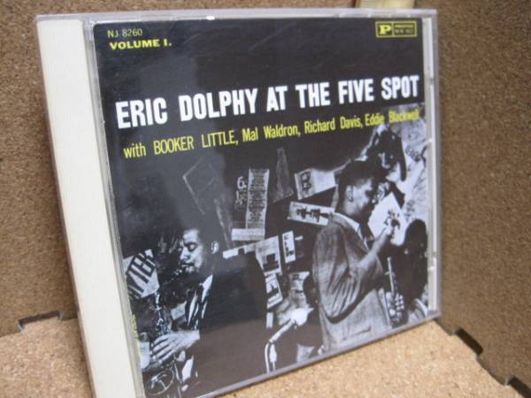 名盤CD/ERIC DOLPHY AT THE FIVE SPOT VOL.1エリック ドルフィー_画像2