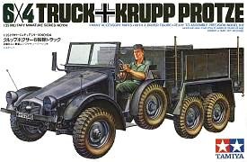 # valuable goods #1/35krup Boxer 6 wheel light truck Germany Tamiya 