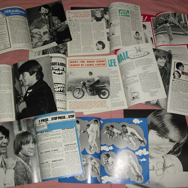 ◆(送込)輸入雑誌◆モンキーズ [MONKEES MONTHLY]10冊+おまけ[THE DYNAMIC DAVY JONES!]◆_画像3