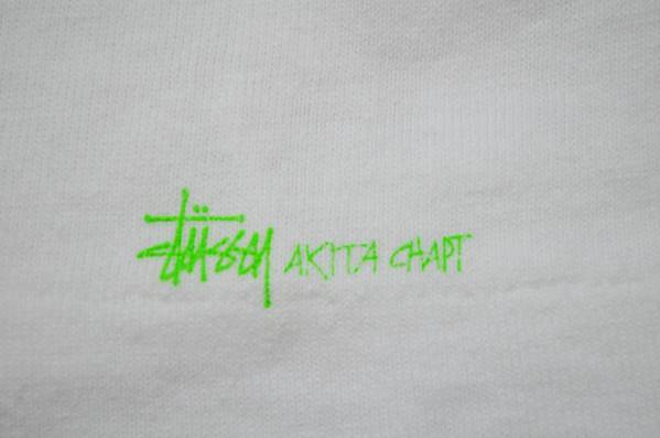 STUSSY 秋田 チャプト 周年 記念 限定 Tシャツ ( ステューシー レア oldstussy )_画像2