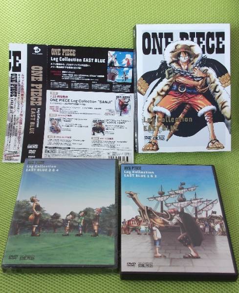 即決ONE PIECE ワンピース★LOG COLLECTION★EASTBLUE★DVD4枚組_画像1