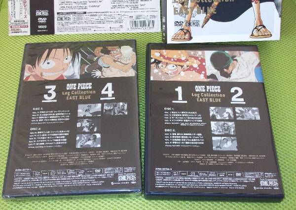 即決ONE PIECE ワンピース★LOG COLLECTION★EASTBLUE★DVD4枚組_画像3