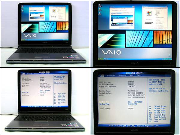 ◆ SONY VGN-A50B用 システムボード [メイン基板/typeA/A60]3_画像3