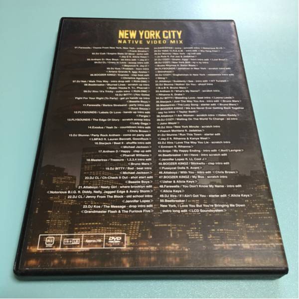 水星価格！DVD NEW YORK CITY NATIVE VIDEO MIX 同梱可能_画像3