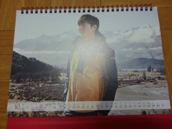 イ・ミンホ 韓国 EIDER 2015年カレンダー_画像2