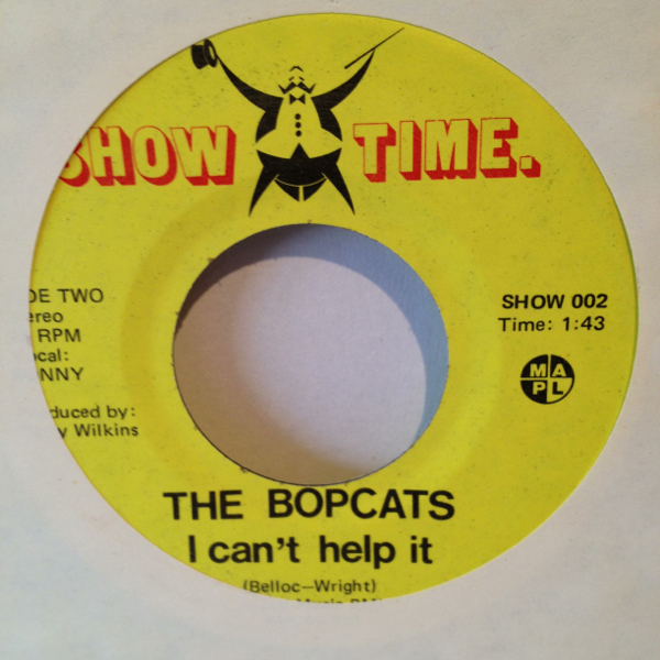 BOPCATS 7inch CAROLINE .. 1980 Canadian Rockabilly .. ロカビリー_画像2