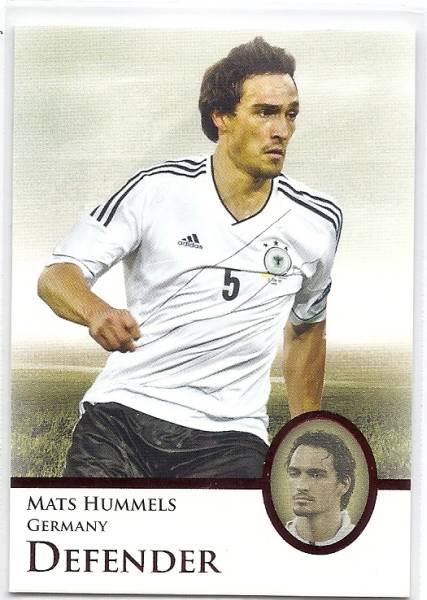 2013 Futera Unique Mats Hummels Ruby /240_画像1