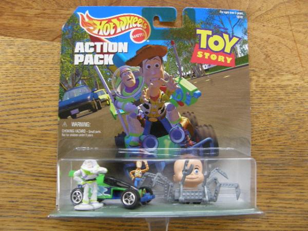 ★日本未発売★絶版★トイストーリー ACTION PACK/RCバギー/ベビーフェイス/バズ/ウッディー/TOY STORY/マテル/ホットウィール_画像1