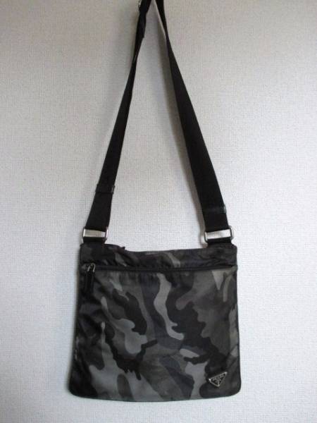 ☆PRADA/プラダ カモフラージュ柄/迷彩 ショルダーバッグ/正規(guī)品