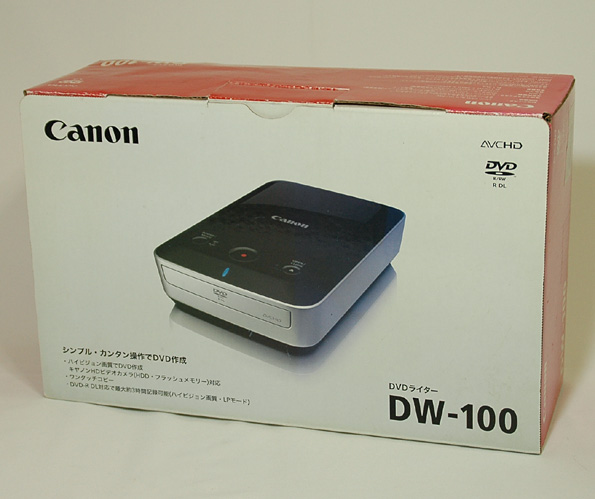 Canon（キャノン）／DVDライター【DW-100】 ／管ZFWO