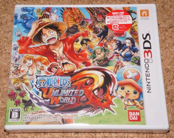 ◆新品◆3DS ワンピース アンリミテッドワールドＲ レッド