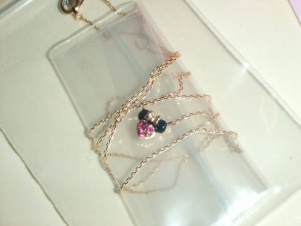 スタージュエリーgirl☆ミニー☆ネックレス☆disney110th新品