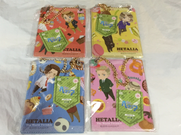  Sega ограничение Hetalia TheWorldTwinkle чехол для пропуска все 4 вид не продается 