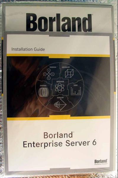 【176】Borland Enterprise Server 6 新品 未開封 ボーランド エンタープライズ サーバー Web標準 J2EE CORBA準拠 アプリケーション サーバ