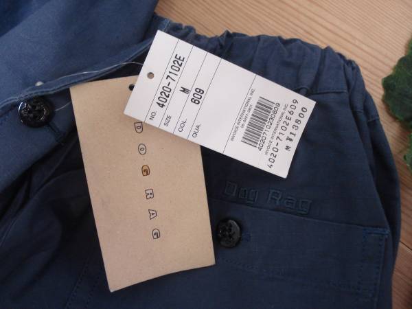  не использовался [INVOICE]DOG RAG* свободно рабочие брюки M обычная цена 13,800 иен 