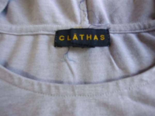 CLATHAS★半袖パーカーカットソー☆３８★グレー★USD_画像2