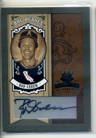 2005DiamondKings #HH-80 Rod Carew 08/10