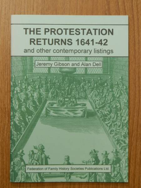 キリスト教 Protestation Returns 1641-42