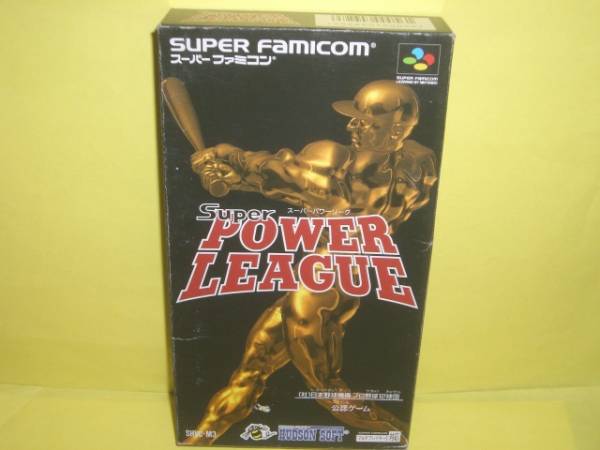 ☆中古☆　SFC　【　スーパーパワーリーグ 】【即決】