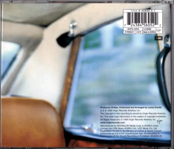 ◆【中古輸入盤】 レニー・クラヴィッツ Lenny Kravitz ／５_画像2