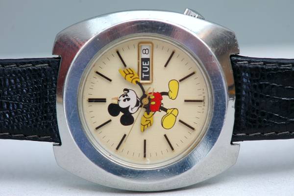 即決　超貴重　高級(jí)　 BULOVA　パイアイ　 ミッキーマウス時(shí)計(jì)　 ディズニー　ブローバ