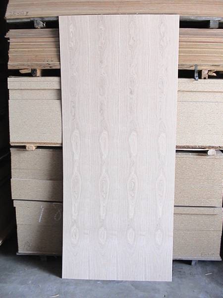 ☆天然木突き板化粧合板☆タモ板目☆３ｘ７☆　２枚セット_画像1
