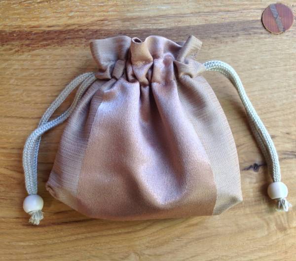  pouch lining attaching 4 light brown green loop end attaching 16cmx13cm hand made 