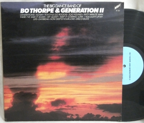 ■LP Bo Thorpe & Generation II 試聴 The Big Dance Band Of US盤 IN201_画像1