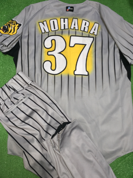 Yahoo!オークション - 阪神37 野原'08実使用 直筆サイン入り交流