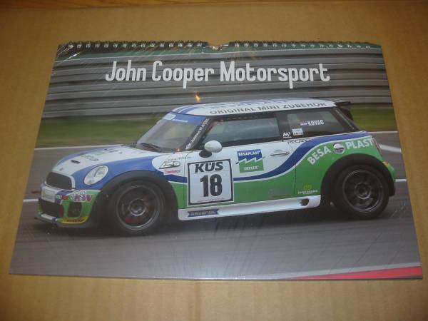 匿名送料無料 ミニクーパー john cooper カレンダー 2017 未開封