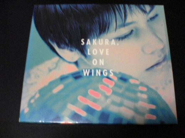 SAKURA CD「LOVE ON WINGS」初回限定盤★_画像1