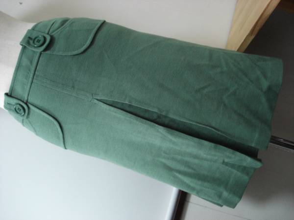 #ROPE# кнопка имеется * симпатичный * модный юбка / Rope / зеленый /a120
