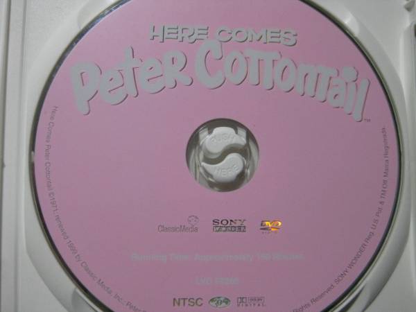 英語版DVD・HERE COMES Peter Cottontail ORIGINAL TV CLASSIC♪_画像3