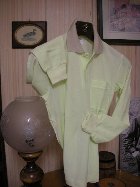  Junk город * пастель светло-зеленый k реликт рубашка-поло с длинным рукавом 