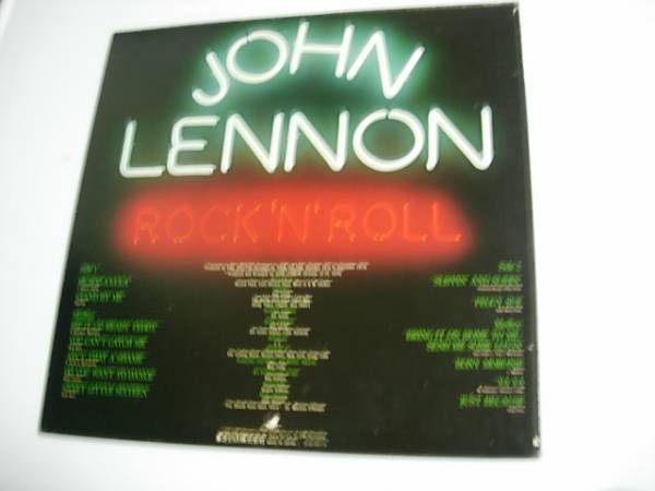 LPレコード　ジョン レノン　ロックンロール　東芝EMI　_画像2