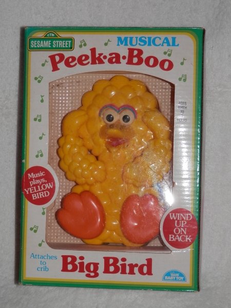 * Sesame Street Big Bird MUSICAL Pook*a*Boo*